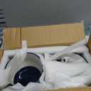 Selamica Ceramic Plant Pots, 5.6 Inch Flower Pots for Indoor Plants with Drainage Hole and Saucer,Home Decor, Set of 4, Vintage Blue