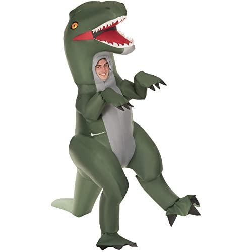 Morph Blow Up Velociraptor Costume, Inflatable Dinosaur Costume Adult, Blow Up Dinosaur Costume Adult
