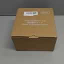 Clear Ice Cube Maker, 2.5" Stainless Steel Crystal Clear Ice Ball Maker, Non-BPA Silicone Ice Cube Molds for Whiskey Easy Release Ice Maker, Bourbon Gifts for Men (Black, 4 PACK)