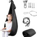 Therapy Swing for Kids with Special Needs (Hardware Included) Sensory Swing Cuddle Indoor Outdoor Adjustable Hammock for Children with Autism, ADHD, Aspergers, Sensory Integration