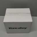 Voncabay Money Safe Box for Home with Sensor Light & Fireproof Money Bag - 0.23 Cubic Feet Security Safe Box with Digital Keypad, Keys & Pass Code Lock, 9.05" W x 6.69" D x 6.69" H, Black