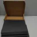 100 Blue Summit Supplies Black File Folders - Letter Size File Folders with 1/3 Cut Tabs, Durable 11pt Black Paper, Holds Letter Size Documents, Black Folder 100 Pack