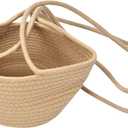 Hanging Flower Basket, Simple Appearance Foldable to Save Hanging Planters for Plants for Vegetables for Fruits