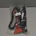 Qoosea Snow Chains Tire Chains for Car, Trucks, SUV Universal Emergency Snow Tire Chains, Adjustable Anti-Slip Tire Cables & Universal Fit (12 Pcs Black Plastic)