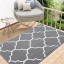 OLANLY Indoor Door Mat, 40x32, Non-Slip Absorbent Resist Dirt Entrance Mat, Washable Low-Profile Inside Floor Mat Doormats for Entryway, Grey (40" x 32")