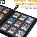 X PRO Top Load Card Binder - Compatible with Top-loading Card Cases - Fits 252 | 20 Premium Loaders Included | 9-Pocket Ringless Double-Sided Pages | Premium Storage for TCG & Sports Cards