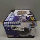 Spooktacular Creations Astronaut Helmet for Kids with Movable Visor Pretend Role Play Accessory Toy Set Halloween Costumes (White)