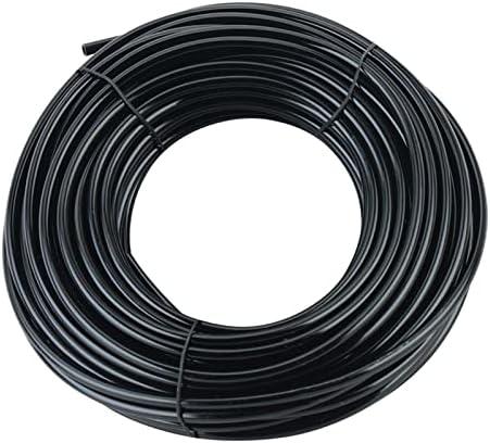 50ft 1/4 inch Drip Irrigation Tubing, Blank Distribution Line Water Hose Garden Watering Tube for Garden Irrigation System