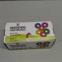 Fidget Bracelet Vibrant Squishy Fuzzy Toy 6-Pack of Flexible Wearable Jewelry, Sensory Rings Toys for Kids - Stretchy Silicone Bands with Textured