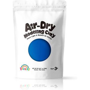 Sago Brothers Modeling Clay for Kids - Blue, 7 oz Molding Magic Clay for Kids Air Dry, Super Soft Clay for DIY Slime, Ultra Light Air Dry Modeling Clay for Toddlers Children Teens