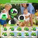 Garden Hose 50ft, Non-Expanding Flexible Hose with 10 Function Nozzle, Lightweight, Kink Free, Sturdy, Leak-Proof, Portable, Water Hose 50ft for Outdoor, Yard, Lawn, Car Wash and Camper Use