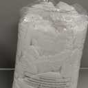 Bare Home 100% Organic Cotton Queen Duvet Cover Set - Crisp Percale Weave - Lightweight & Breathable - Cooling Duvet Cover Set (Queen, White) (01 - White (No Comforter))