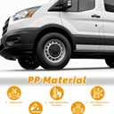 Front Driver Side Fender Trim Compatible with 2015-2023 Ford Transit 150 250 350 350HD Front Left Door Molding Fender Flares BK3Z61278L01BC