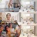 Hollywood Vanity Mirror with Lights, Lighted Makeup Mirror with 10X Magnification, Vanity Makeup Mirrors with Lights, USB Charging Port Touch Control, 14 LED Bulbs 3 Lighting Modes