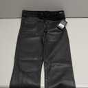 Hudson Womens Barbara High Rise, Super Skinny Ankle Jean (Size 28, Noir Coated)