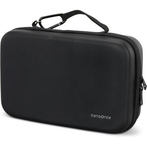 Samsonite Travel Tech Case - Large Size Travel Case for Headphones, Chargers, Mouse, Stylus - Black