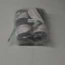 NDSWKR 4 Pack Gutter Guard Mesh Rolls, 6 Inch x 20 Feet Plastic Gutter Leaf Guards with 40 Clip Fixed Hooks, DIY Rain Gutter Covers Preventing Leaves, Twigs, Branches and Debris from Clogging