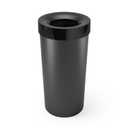 Umbra Vento Kitchen Trash Can, Open Top Bin, 16.5 Gallon, Black
Brushed metal accents, bag concealing design, easy wipe clean, fits home and office, durable plastic