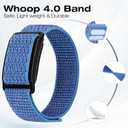 Honeystraper Sport Nylon Loop Compatible with Whoop 4.0 Band, Soft Breathable Nylon Adjustable Replacement Strap for Men Women