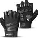 ATERCEL Gym Workout Gloves for Men and Women, Weight Lifting Gloves with Excellent Grip, Lightweight Fitness Gloves for Training, Cycling, Pull Ups, Exercise, Climbing, Rowing and Weightlifting (Small, Black)