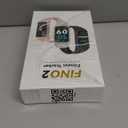 FITVII FINO 2 Slim Fitness Tracker, Smart Watch with Blood Oxygen, Sleep Monitor, 24/7 Heart Rate & Blood Pressure, IP68 Waterproof Health Activity Trackers with Calories Step Counter for Women Men