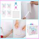 AmazingSpark 28in Jumbo Gender Reveal Gift Box Kit with Oversized Box Giant Pull Bows Boy or Girl Stickers for Gender Reveal Baby Shower Birthday Party Decor
