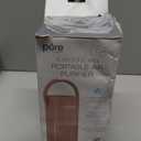 Pure Enrichment PureZone Mini Portable Air Purifier - Cordless True HEPA Filter Cleans Air & Eliminates 99.97% of Dust, Odors, & Allergens Close to You - Cars, School, & Office (Blush)