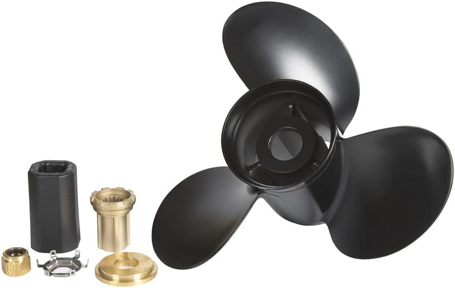 48-832830A45 Upgrade Aluminum Propeller,14 1/2 x 19 Prop Fit Mercury Outboard Engines 135-300 HP, 15 Spline Tooth,RH(Hub Kits Included)