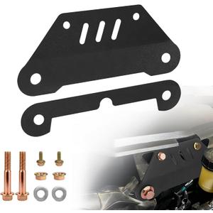 JERBOR Front Shock Mount Braces Plate Kit Fits for Kawasaki KRX 1000, Front Shock Mount Braces Prevent Tearing of The Front Support
