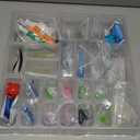 Blue Marble Glow In The Dark Advent Calendar 2025 – Christmas Countdown Calendar with 24 Science Activities, Experiments & Animal Figures | Fun & Educational Kids Advent Calendar