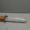 LazBlinds No Drill Cordless Roman Shades, 28'' W x 48'' H, Off White