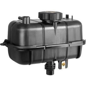 Engine Coolant Reservoir Tank Recovery Bottle with Cap Compatible with Wrangler 2018 2019 2020 2021 2022 2023 2024 2.0L L4 Replace for 68364312AA 68364312AB 68364312AC