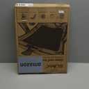 Tbest Glass Roof Sunshade Split Type Heat Insulation Protection Sunroof Cover for Car Skylight Window High Manganese Steel Alloy Ice Crystal Yarn Fabric (Grey)