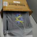 Black Pilates Board,Pilates Reformer Sets,Multifunctional Abdominal Pilates Board for Home Workout Equipment,Portable Foldable Ab Board Pilates Exercise Machine,Pilates Reformer Board for Women