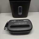 Amazon Basics 8-Sheet High Security Cross Cut Paper and Credit Card Shredder with P-4 Security, Auto Shut-off, Black