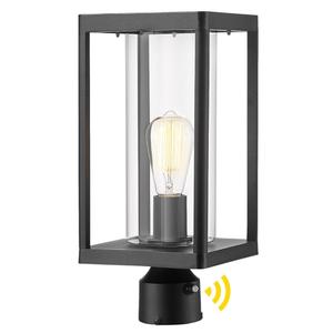 Beionxii Dusk to Dawn Outdoor Post Light,Waterproof Lamp Post Light Fixture