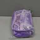 DEEGO Marker Organizer Case for 200+ Markers, Large Marker Storage Bag with Adjustable Dividers and 4 Pockets, Marker Carrying Bag for Alcohol Markers, Art Supplies, Gifts for Artists Crafters (Purple)