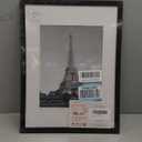 upsimples 12x16 Picture Frame, Display Pictures 8.5x11 with Mat or 12x16 Without Mat, Wall Hanging Photo Frame, Black, 1 Pack