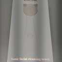 Facial Cleansing Brush, Silicone Face Scrubber Exfoliator for Men & Women, Electric Face Brush Waterproof, with 3 Speeds Adjustable for Deep Cleaning, Removing Blackhead, Facical Massaging (Purple)