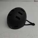 Retrospec Retrospec Dakota Bike Helmet - Skateboard Helmet Premium Protection Multi-Sport Bike, BMX, Skating, Scooter, and Skate Helmet (Large, Matte Black)