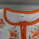 Newborn Boy Outfits Bunny Jumpsuit Long Sleeve Zipper Romper Rabbit Bodysuit Easter One Piece Outfit.6-9M