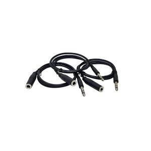 Your Cable Store 3 Pack 3 Foot 1/4 Inch Stereo Headphone Extension Cables