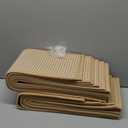 15PC Jute Stair Treads for Wooden Steps-Stairs Carpet Non Slip-Peel and Stick Stair Treads Indoor, Adhesive Staircase Step Treads Residue Free, Durable Natural Stair Runner Rug, 8"x30" Beige