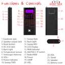 Sam and Colby XPLR Spirit Box | Paranormal Detection Equipment; Haunted Survival; Ghost Hunter Scanner; EMF and EVP Detector; Comprehensive Tool for Spirit Communication