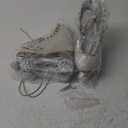 Roller Skates for Women or Men with Height Adjustable Rubber Stoppers Retro Suede Quad Roller Skates for Outdoor and Indoor (7, Gray)