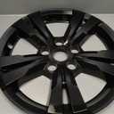 Wheel Skins Compatible with Chevy Equinox 2010-2017; 17 inch Wheel Covers; Set of 4 Packs (Glossy Black)