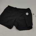 Hurley 5"/7" High Waisted Swim Shorts Women, Board Shorts with Pockets & Inner Liner, Quick Dry Swim Trunk, UPF 50+, M
