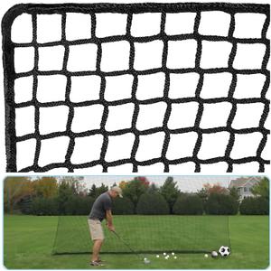 Golf Practice Net Golf Ball Hitting NettingNet Only, Heavy Duty Nylon Golf Sports Netting Barrier Nets 10x10ft/10x15ft/10x20ft/10x25ft/10x30ft/10x40ft