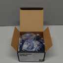 ANDGOO Suction Cup Hooks, Maximum Load Capacity to 11 lbs, 10 Pack Shower Towel Holder, Removable Reusable Waterproof Shower Suction Hooks for Bathroom, Kitchen, Door, Window (Blue