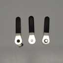 ColumPRO 3PCS Low Profile Socket Lever, 1/4”, 3/8” and 1/2” Drive Breaker Bar, Extra Low Profile Stubby Wrenches Set, Non-Ratcheting, Great for Boats, RV, Off Road Vehicle